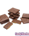 Asher's Milk Chocolate Covered Graham Crackers: 5LB Box