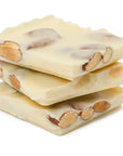 Asher's Sugar Free White Chocolate Almond Bark: 6LB Box