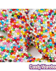 Asher's White Chocolate Covered Pretzels with Candy Seeds: 6LB Box