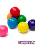 Assorted Colors 1-Inch Gumballs: 2LB Bag