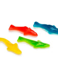 Assorted Colors Gummy Sharks: 6.6LB Bag