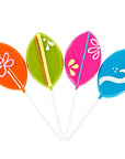 Assorted Surfboard Hard Candy Lollipops: 12-Piece Pack