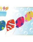 Assorted Tropical Fish Hard Candy Lollipops: 12-Piece Pack