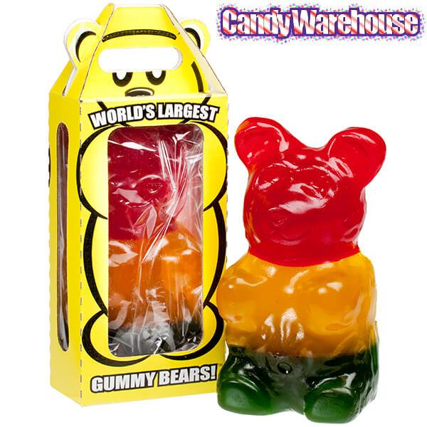  The Huge Gummy Bear, Cherry Flavored Giant Gummy Bear
