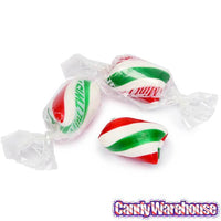 Atkinson Hard Candy Twists - Christmas Peppermint: 5LB Bag - Candy Warehouse