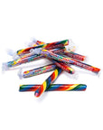 Atkinson Jumbo Rainbow Sticks Hard Candy: 52-Piece Jar