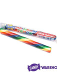 Atkinson Jumbo Rainbow Sticks Hard Candy: 52-Piece Jar