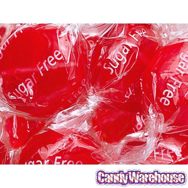 Atkinson Sugar Free Hard Candy Buttons - Cherry: 5LB Bag - Candy Warehouse