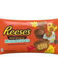 Autumn Foiled Reese's Peanut Butter Cups Miniatures Candy: 9.9-OZ Bag