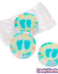 Baby Feet Favor Cut Rock Candy - Assorted Colors: 40-Piece Pack