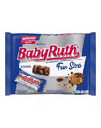 Baby Ruth Fun Size Candy Bars: 16-Piece Bag