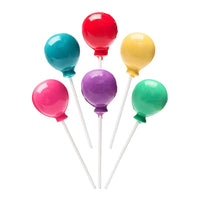 Balloons Hard Candy Lollipops: 12-Piece Pack - Candy Warehouse