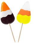 Bee International Halloween Jumbo Candy Corn Lollipops: 12-Piece Display