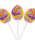 Bee International Mini Easter Egg Swirl Lollipops: 64-Piece Box
