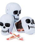 Bee International Skull Tins with Smarties: 12-Piece Box