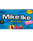 Mike and Ike Berry Blast Candy Mini Packs: 24-Piece Box
