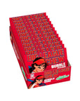 Big League Chew Slammin Strawberry Bubble Gum - 12 Piece Box