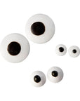 Black and White Candy Eyeball Sprinkles: 2.75-Ounce Box