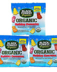 Black Forest Organic Holiday Gummy Candy Snack Packs: 20-Piece Bag