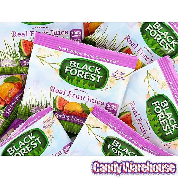 Black Forest Spring Fruit Snack Packs 28Piece Box Candy Warehouse