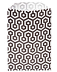 Black Honeycomb Candy Bags: 25-Piece Pack