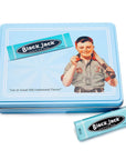 Black Jack Chewing Gum 5-Stick Packs: 10-Piece Tin Box