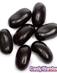 Black Licorice Jelly Beans Candy: 5LB Bag