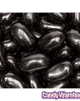 Black Licorice Jelly Beans Candy: 5LB Bag