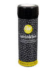 Black Sugar Pearls Sprinkles: 4.8-Ounce Bottle