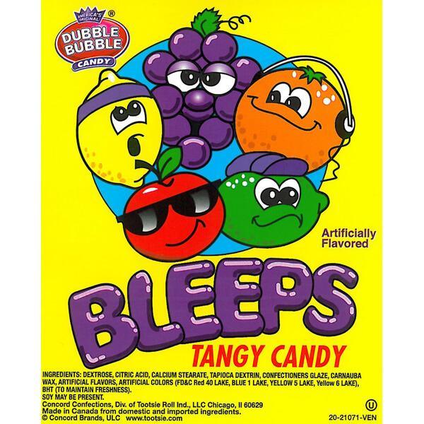 Bleeps Tangy Candy: 2LB Bag - Candy Warehouse