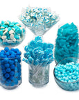 Blue Candy Bar Table Assortment