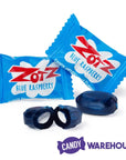 Blue Raspberry Zotz Sour Fizz Candy: 6LB Case