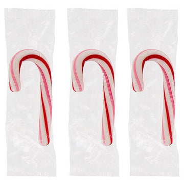 Bobs Sweet Stripes Mini Peppermint Candy Canes - Bulk: 1040-Piece Case - Candy Warehouse