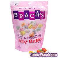 Brach's Conversation Heart Jelly Beans Candy: 14-Ounce Bag - Candy Warehouse