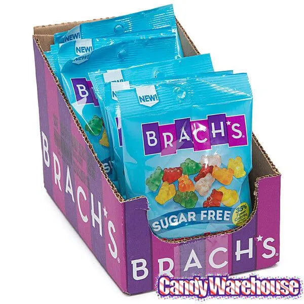 Brach's Sugar Free Gummy Bears 2.25LB Box Candy Warehouse