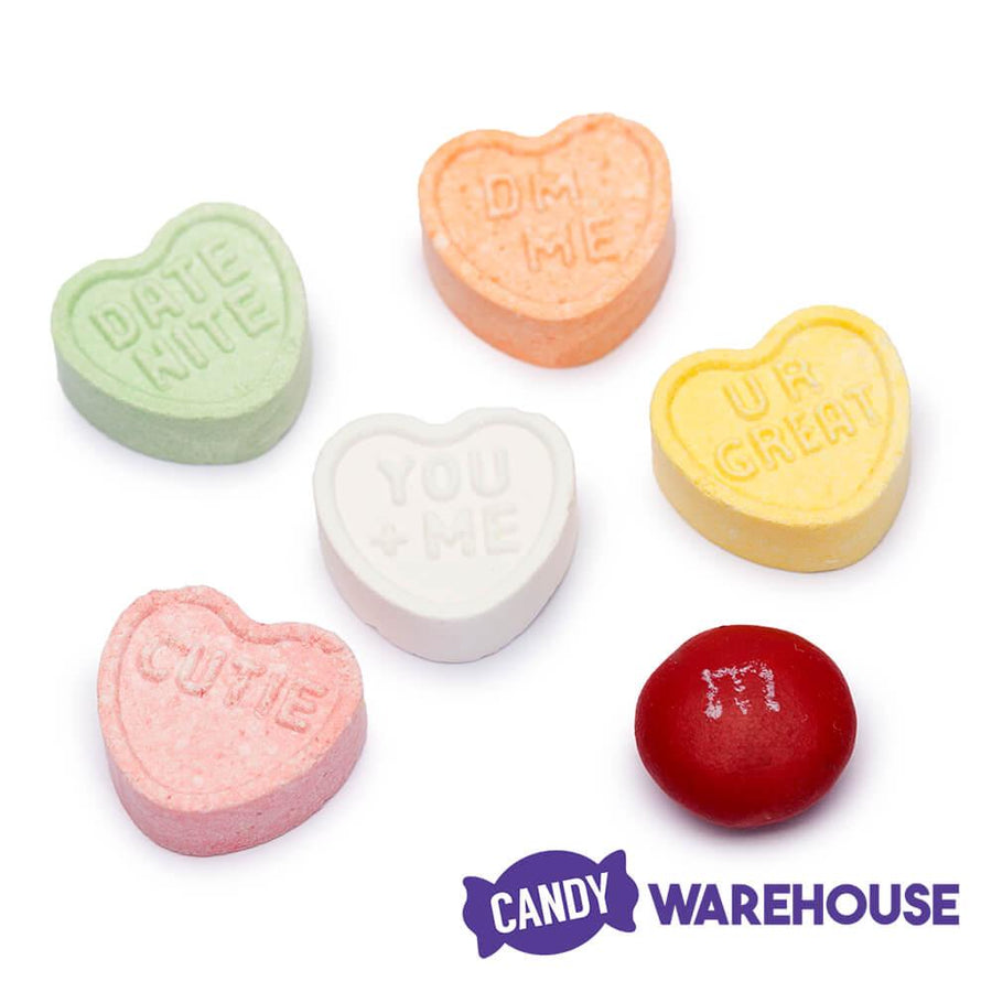 Brach's Tiny Conversation Hearts Candy: 30-Ounce Bag - Candy Warehouse