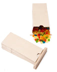 Brown Tin Tie Candy Bags: 100-Piece Box