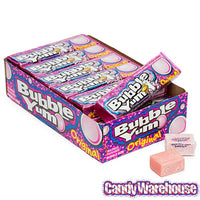 Bubble Yum Gum 5-Piece Packs - Original: 18-Pack Box - Candy Warehouse