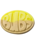 Bubs Godis Banana Toffee Sweet Ovals Peg Bag: 8-Piece Case