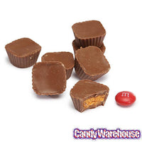 Butterfinger Peanut Butter Cups Unwrapped Minis Candy: 8-Ounce Bag - Candy Warehouse