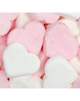 Campfire Pink and White Marshmallow Hearts: 10-Ounce Bag