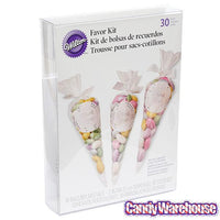 Candy Buffet Favor Bag Kits: 30-Piece Set - Candy Warehouse