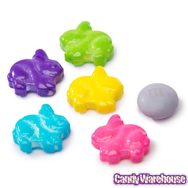 Candy Bunnies - Assorted Colors: 5LB Bag - Candy Warehouse