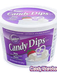 Candy Dips - White: 10-Ounce Tub