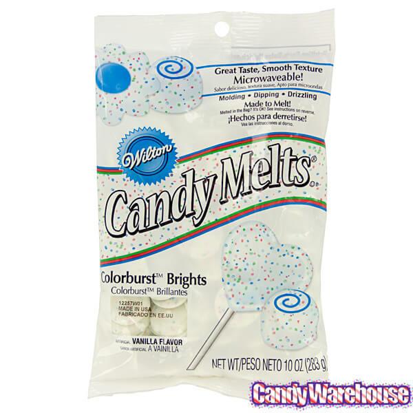 Candy Melts - Bright Colorburst: 10-Ounce Bag - Candy Warehouse