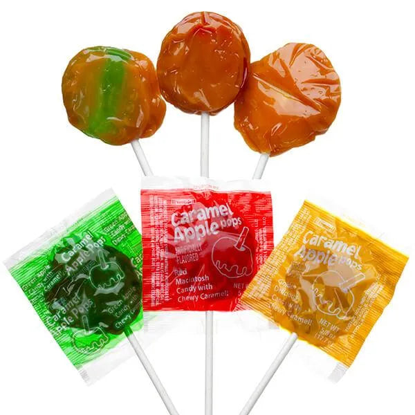 Caramel Apple Pops Orchard Assortment 24Piece Bag Candy Warehouse