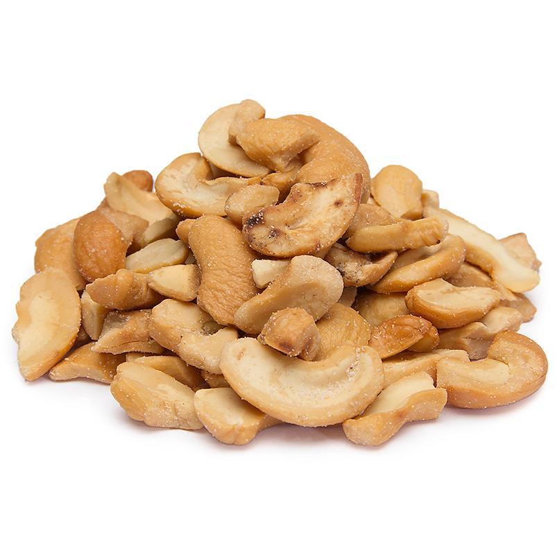 Cashews - Roasted and Salted Pieces: 25LB Case - Candy Warehouse