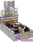 Castle Chocolate Casino Chips Mesh Bags: 18-Piece Box