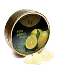 Cavendish & Harvey Hard Candy Drops Tins - Sour Lemon: 12-Piece Box