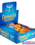 Chanukah Gelt Milk Chocolate Gold Coins in Mesh Bags: 18-Piece Box
